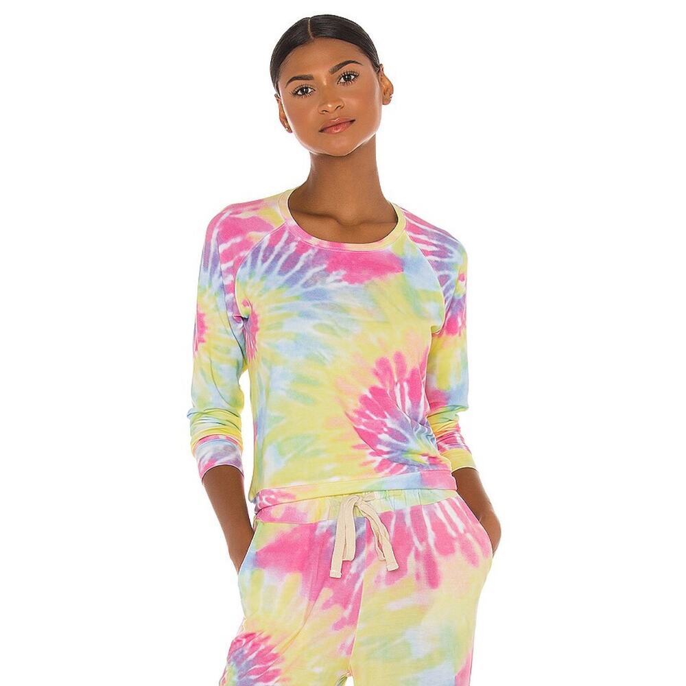Stripe & Stare Tie Dye Sweatshirt Size L